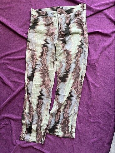 Pull&Bear Trippy Desenli Pantolon