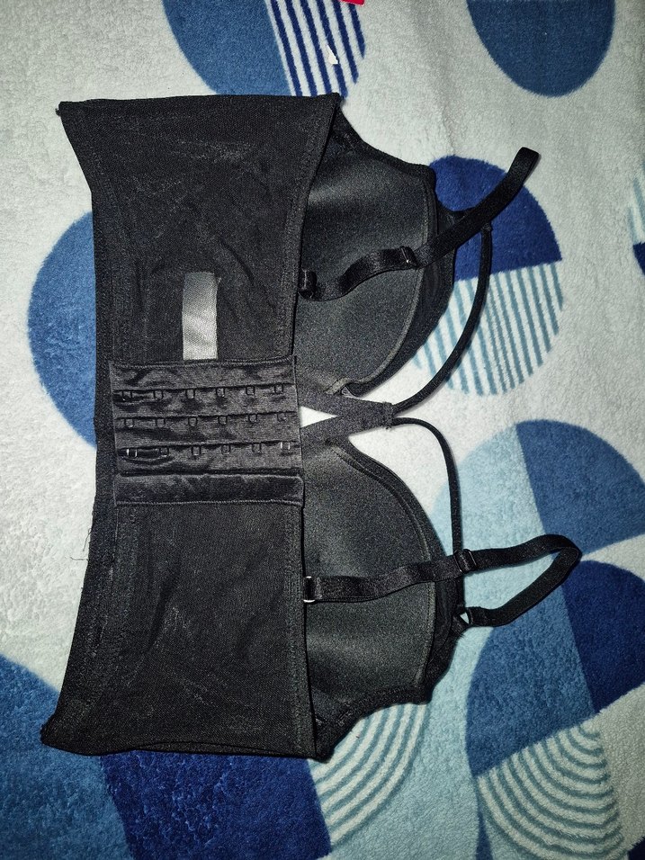 Siyah dolgusuz askılı 75B beden - Görsel 2