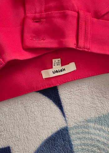 Kadın Pembe Midi Kumaş Pantolon - Görsel 3