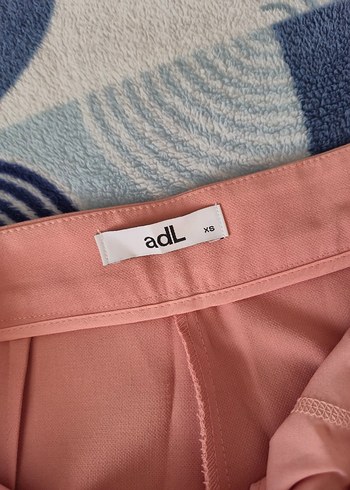 Pembe Midi Kadın Kumaş Pantolon - Görsel 2