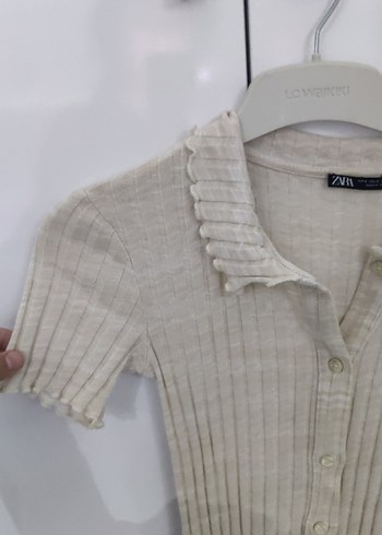 Bej Düğmeli Kısa Kollu Uzun Kadın dar elbise - Görsel 3