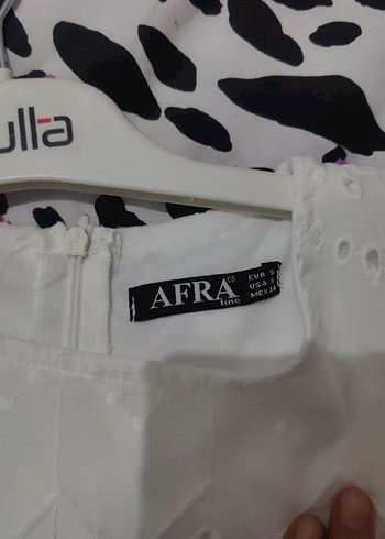 Beyaz Uzun elbise - Görsel 5