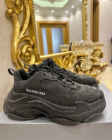 Balenciaga Balenciaga Triple S antrasit gri ? 37 Numara (Orijinal)