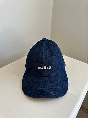 Orijinal Jacquemus Lacivert Şapka