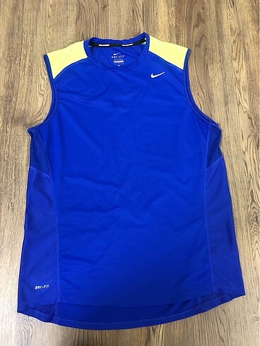 Nike Kolsuz Mavi T-Shirt