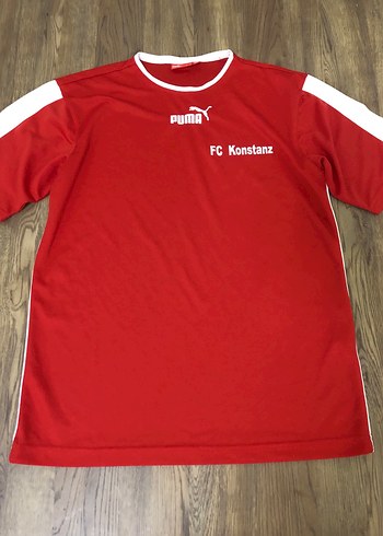Kırmızı Puma FC Konstanz Erkek Puma Tişört