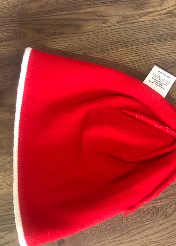 Ajax Kırmızı Beyaz Desenli Orjinal bere - Görsel 7