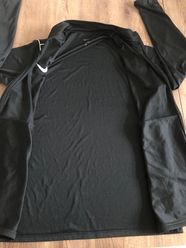 Erkek Siyah Fermuarlı Spor Sweatshirt - Görsel 5