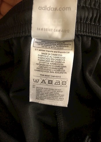 Adidas Siyah Midi Spor Şort - Görsel 3