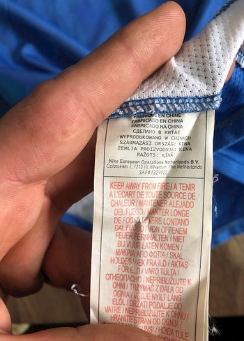 Mavi Kısa Kollu Polo Tişört - Görsel 4