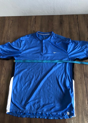 Mavi Kısa Kollu Polo Tişört - Görsel 2