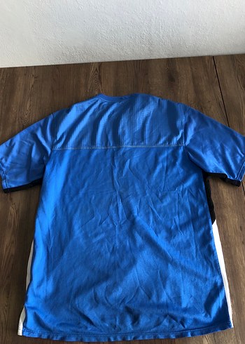 Mavi Kısa Kollu Polo Tişört - Görsel 8