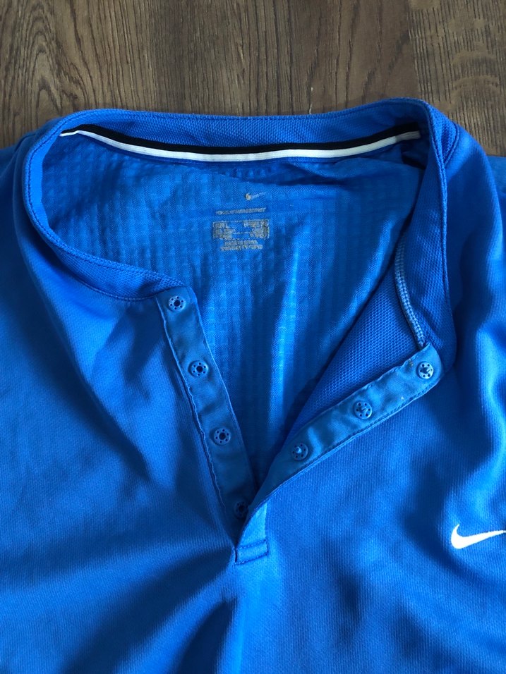 Mavi Kısa Kollu Polo Tişört - Görsel 5