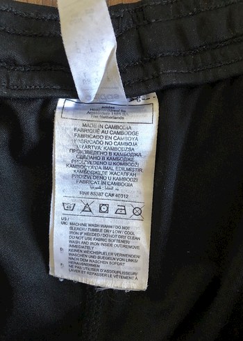 Adidas Siyah Rahat Kesim Spor Şort - Görsel 3