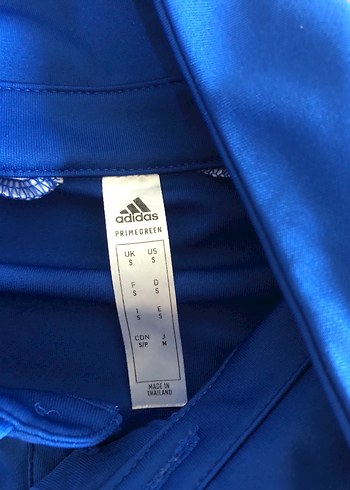 Mavi Kısa Kollu Polo Yaka Spor Tişört - Görsel 2