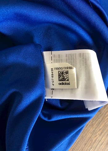 Mavi Kısa Kollu Polo Yaka Spor Tişört - Görsel 7