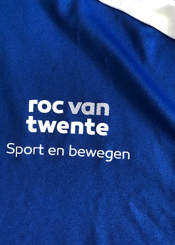 Mavi Kısa Kollu Polo Yaka Spor Tişört - Görsel 3