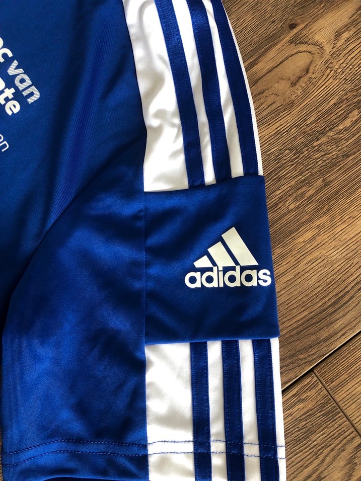 Mavi Kısa Kollu Polo Yaka Spor Tişört - Görsel 4