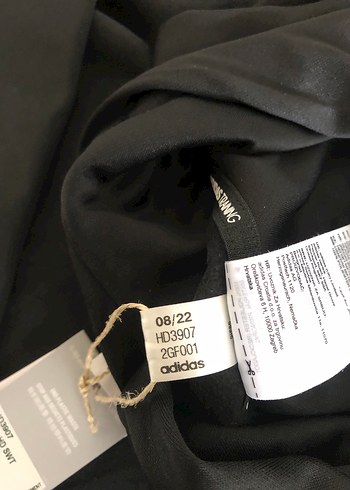 Siyah Adidas Kapüşonlu Kadın Sweatshirt - Görsel 4