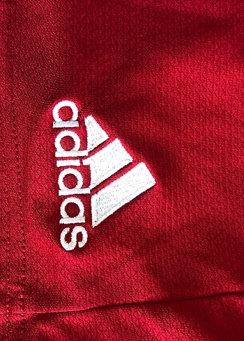 Kırmızı Adidas Midi Spor Şort - Görsel 5