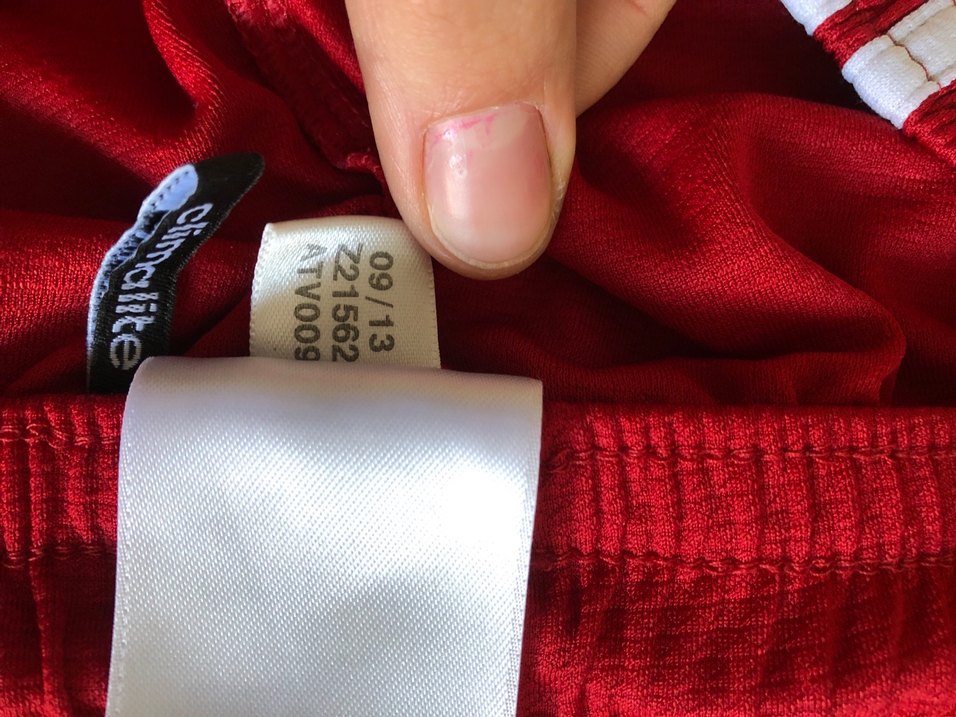 Kırmızı Adidas Midi Spor Şort - Görsel 3