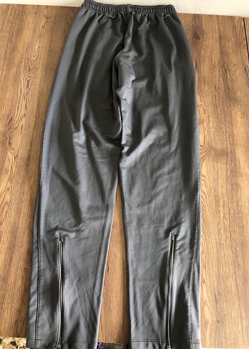 Gri Erkek Spor Keten Pantolon Fermuarlı Cep - Görsel 8