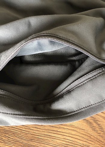 Gri Erkek Spor Keten Pantolon Fermuarlı Cep - Görsel 5