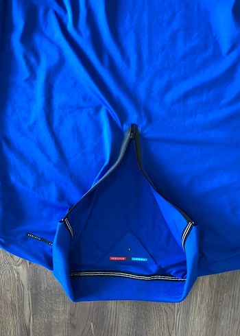 Erkek Mavi Kısa Kollu Polo Tişört - Görsel 5