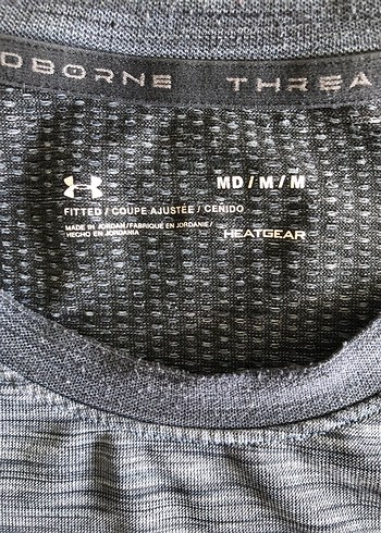 Gri Erkek Kısa Kollu Spor Tişört - Görsel 2