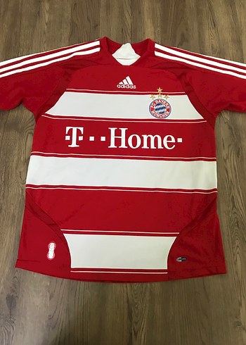 Bayern Münih Kırmızı Kısa Kollu Erkek Forma