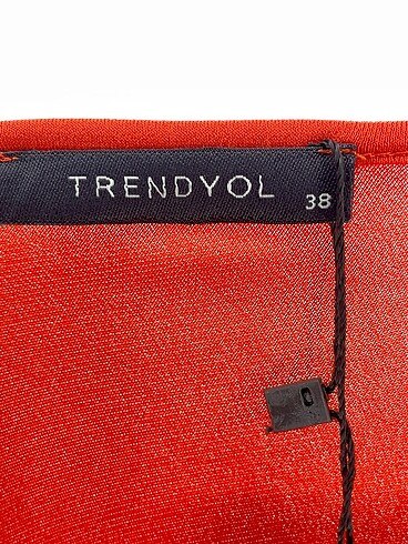 38 Beden turuncu Renk Trendyol & Milla Kısa Elbise %70 İndirimli.