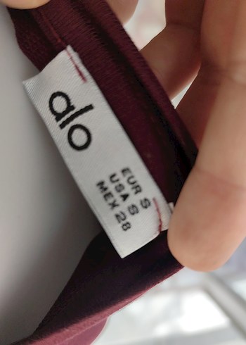 Bordo Kadın Alo Tişört - Görsel 3