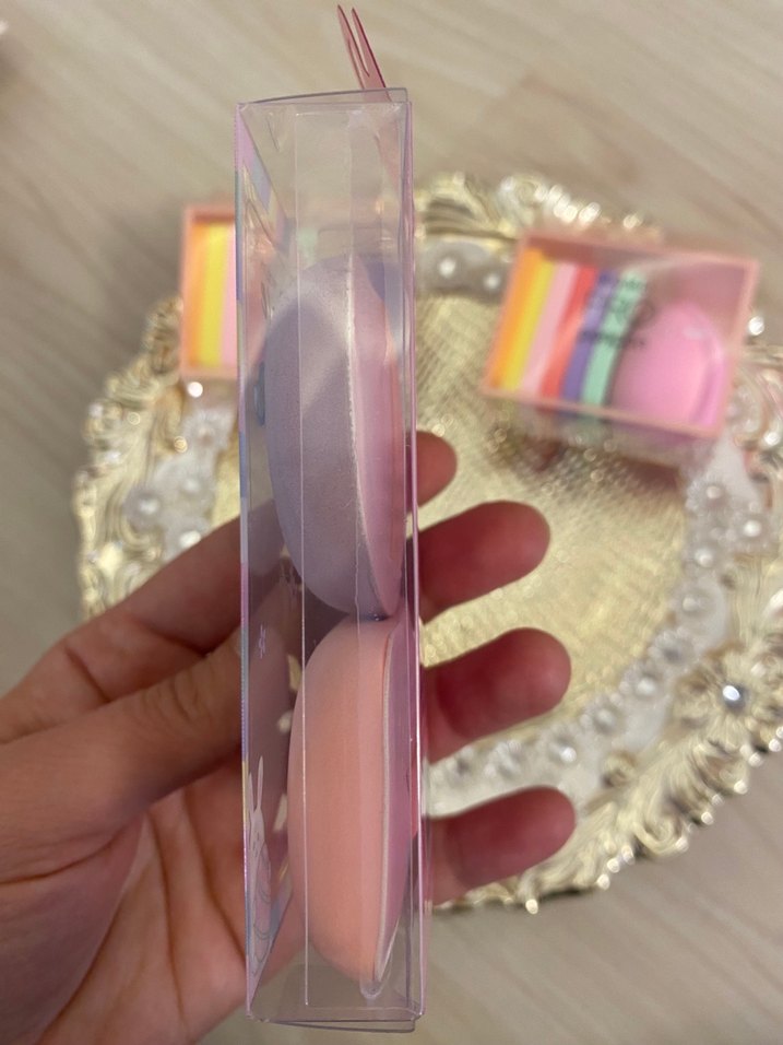 Pastel Renkli Makyaj Süngeri Seti - Görsel 3