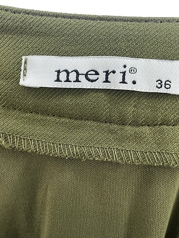 36 Beden haki Renk Vintage Love Midi Etek %70 İndirimli.