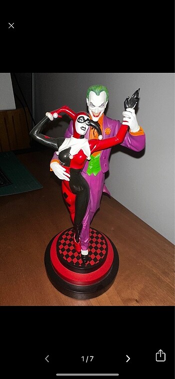 Joker ve Harley Quinn figür