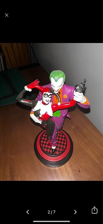  Joker ve Harley Quinn figür
