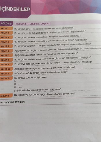 Beden Sınav Yayınları TYT Paragraf Soru Bankası