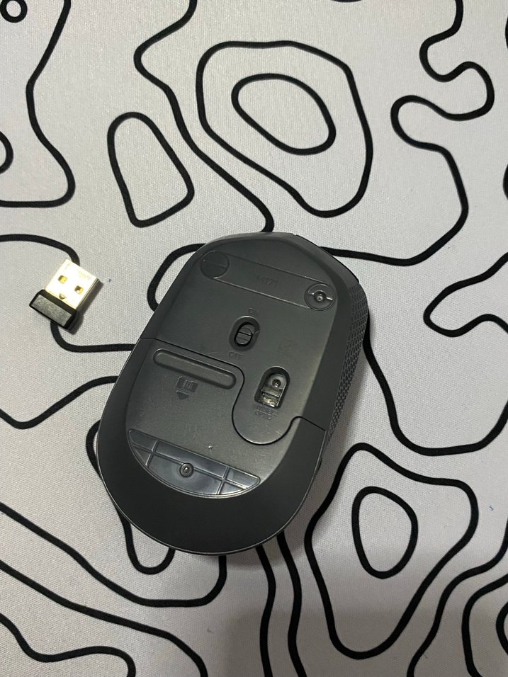 Siyah Logitech Kablosuz Mouse - Görsel 3