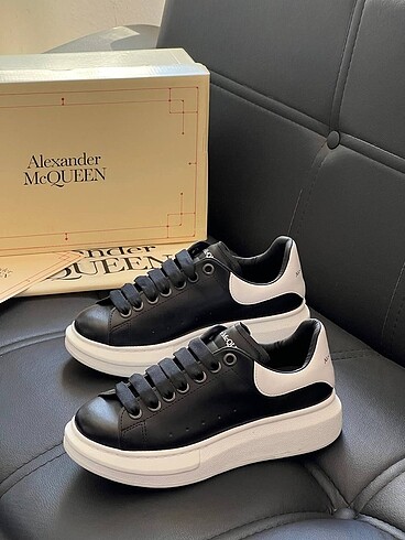 36 Beden Alexander McQueen???????? Leather power???? Glitter Shoes???? Wi