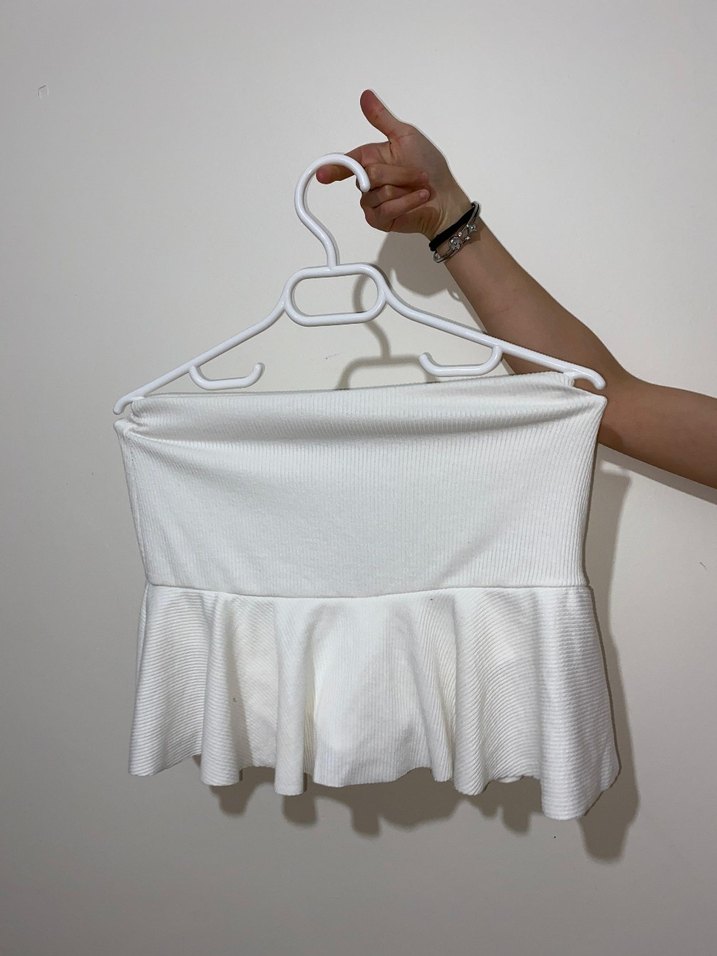 Beyaz şortlu etek - Görsel 2