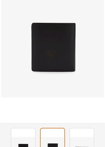 GUESS Siyah Deri Erkek Clutch Cüzdan orjinal - Görsel 3