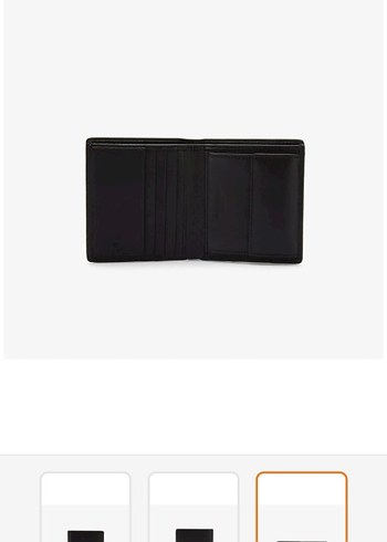 GUESS Siyah Deri Erkek Clutch Cüzdan orjinal - Görsel 2