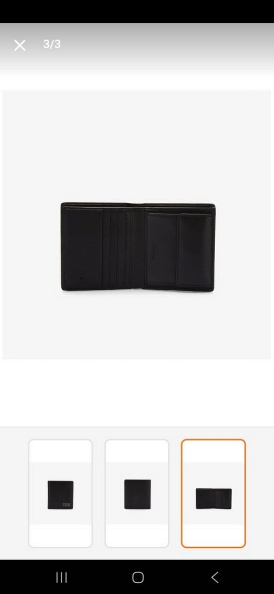 GUESS Siyah Deri Erkek Clutch Cüzdan orjinal - Görsel 2