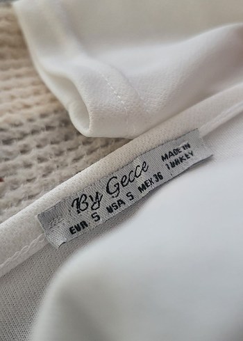 Beyaz Straplez Mini Bustiyer - Görsel 7