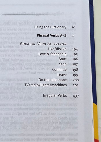 Longman Pocket Phrasal Verbs Sözlüğü - Görsel 6