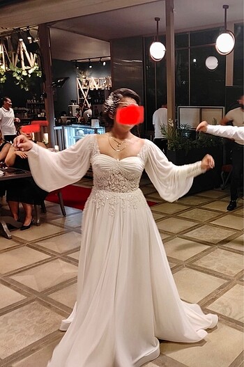 Helen Model Özel Tasarım Pinterest Gelinliği - Görsel 5