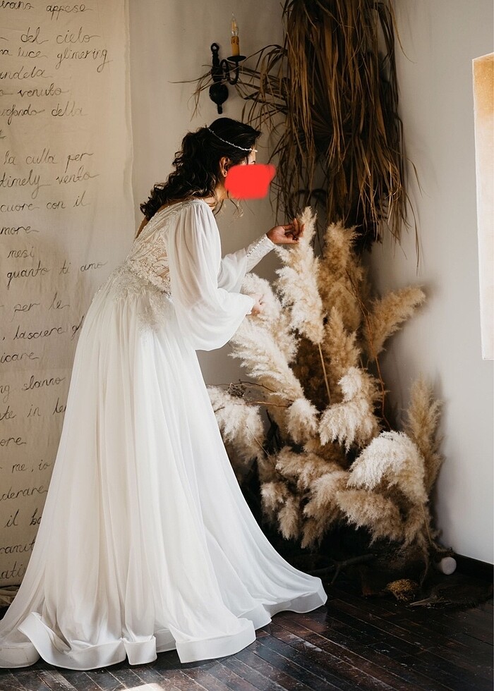 Helen Model Özel Tasarım Pinterest Gelinliği - Görsel 2