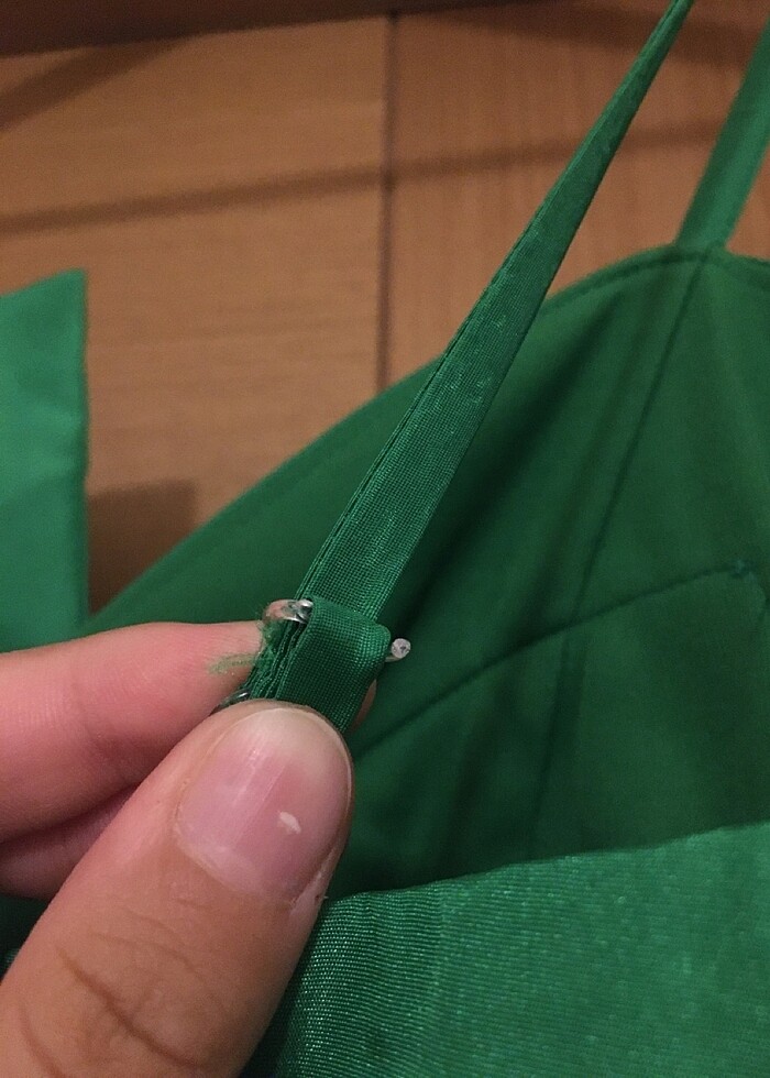 Yeşil Kabarık Abiye - Görsel 4