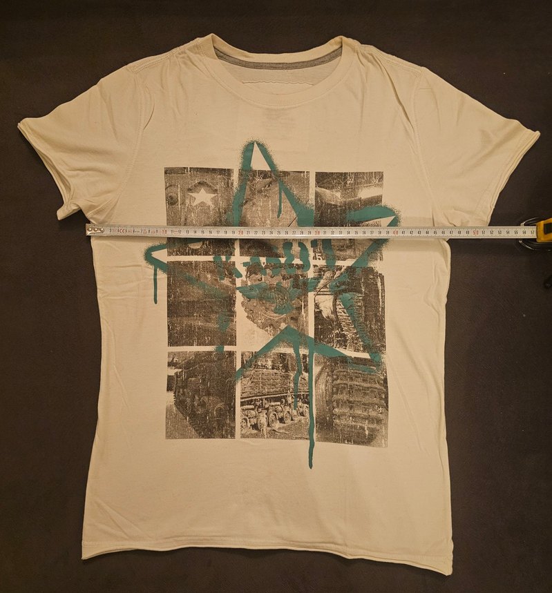 Epic Threads Pamuklu Baskılı Beyaz Erkek Tişört - Görsel 4