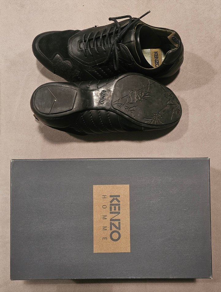 Kenzo Siyah Erkek Spor Ayakkabı - Görsel 3
